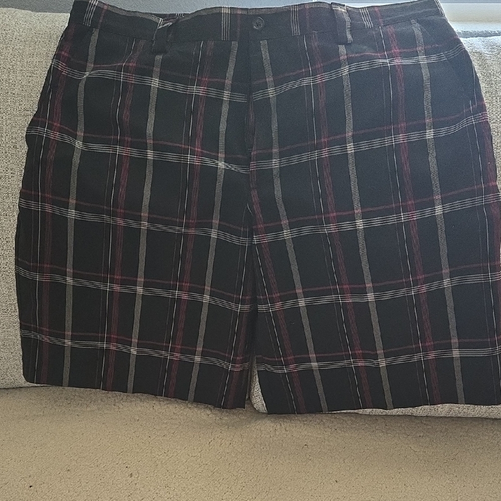 Izod Men's Flat Front Golf/Leisure Shorts - Different Colors/Patterns.